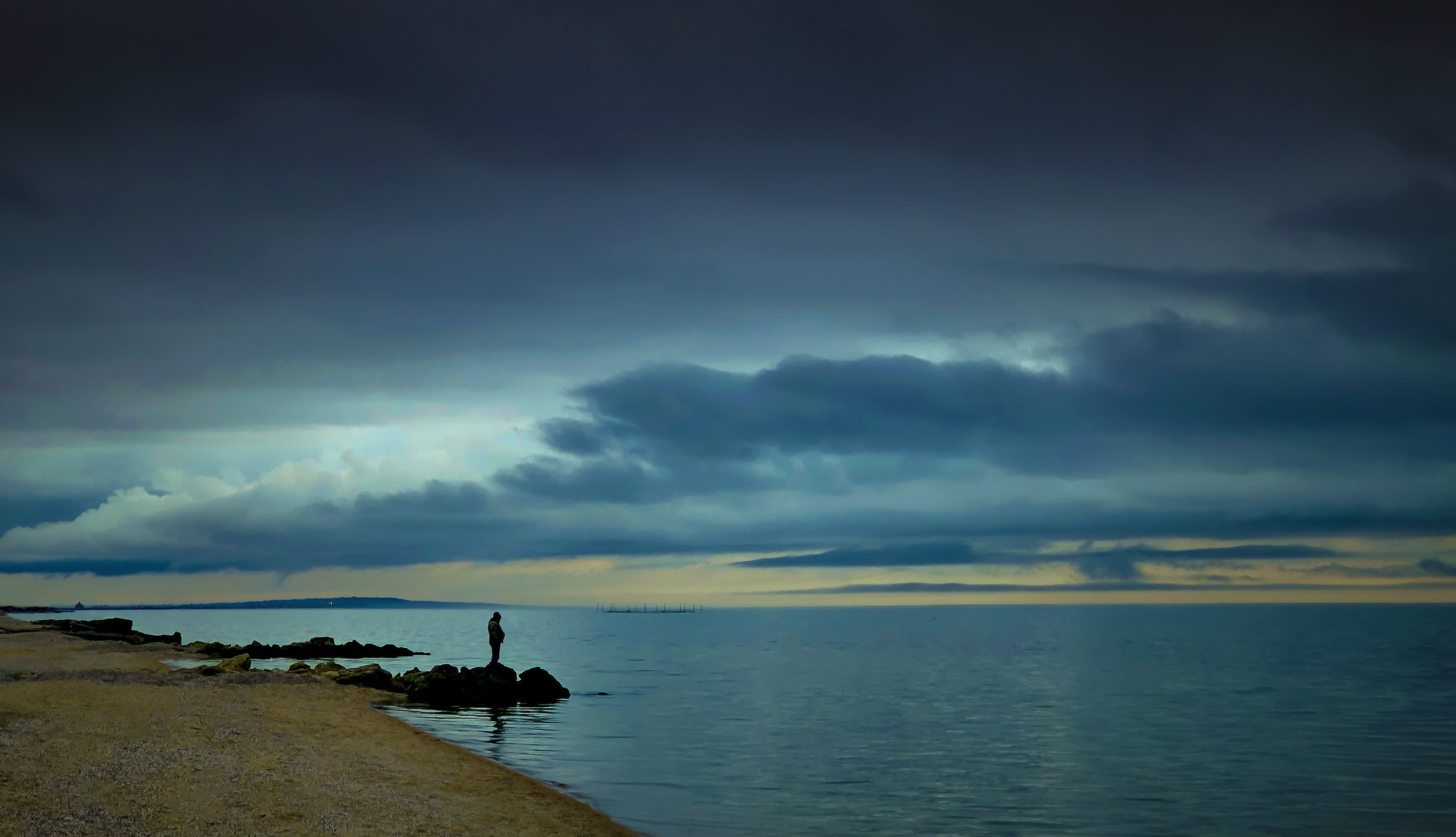 вечер у моря