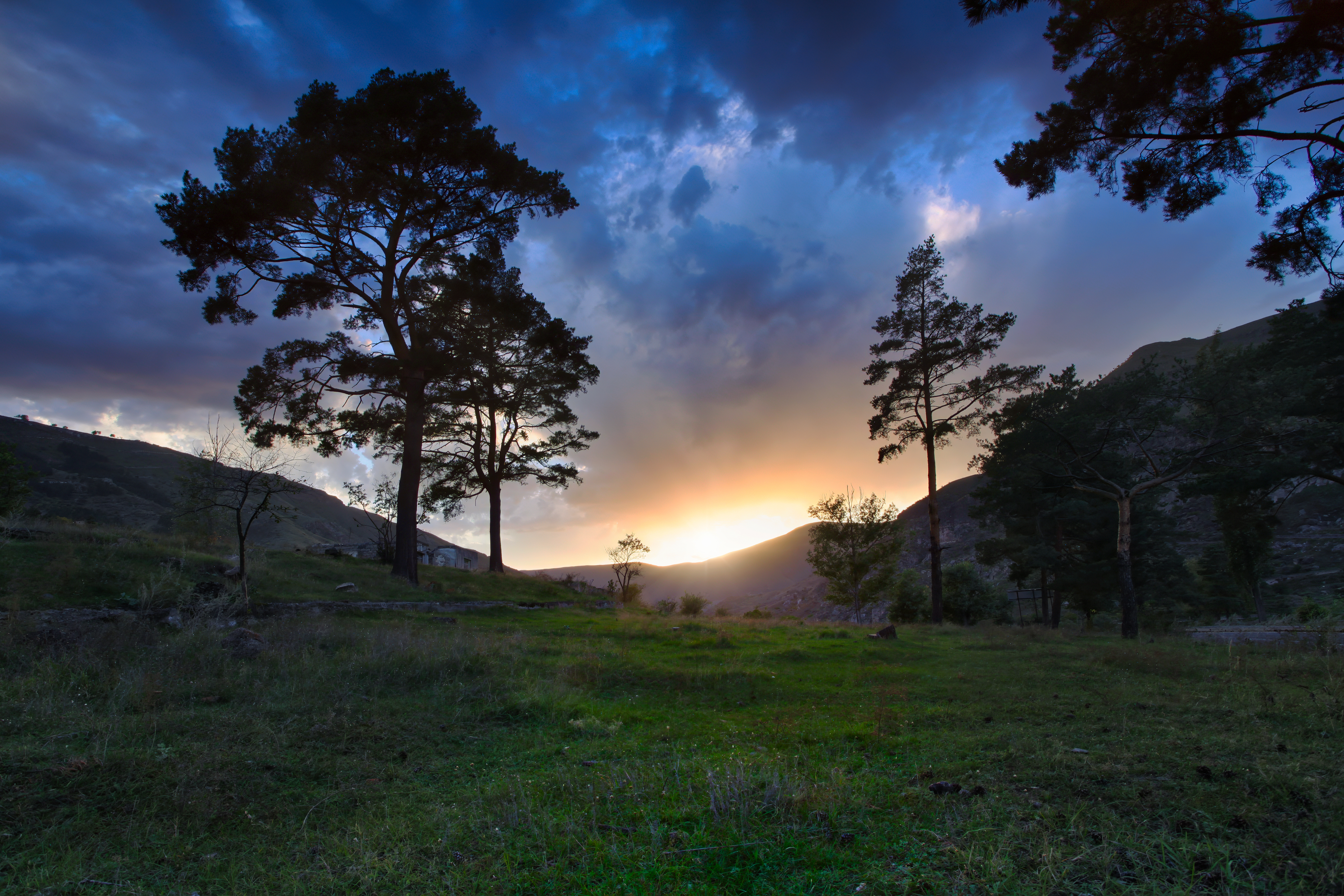 Утро в горах