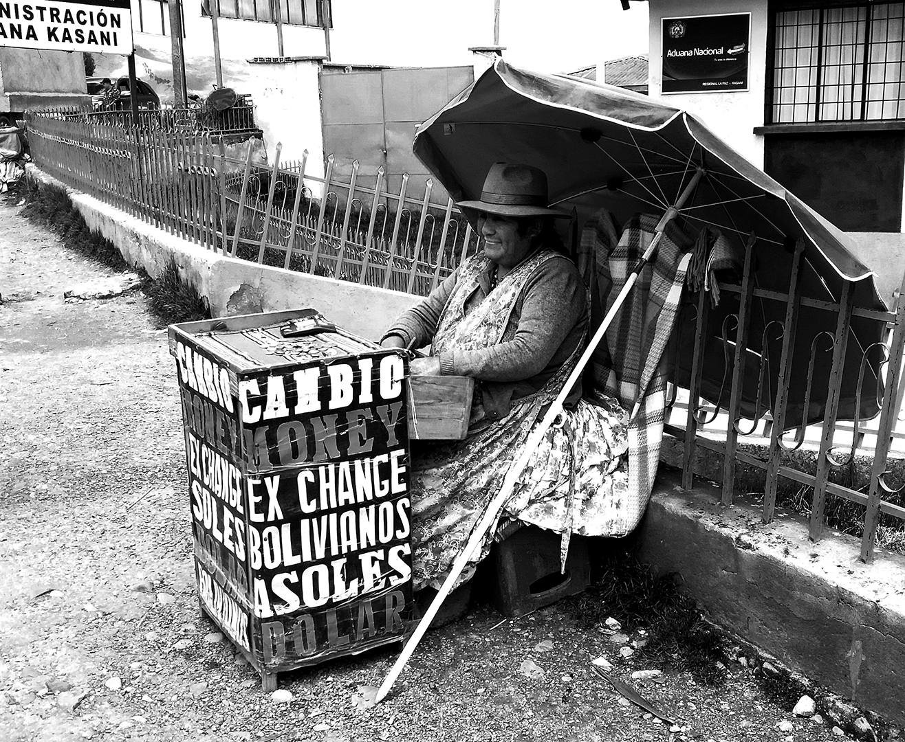 Обменник. Боливия.