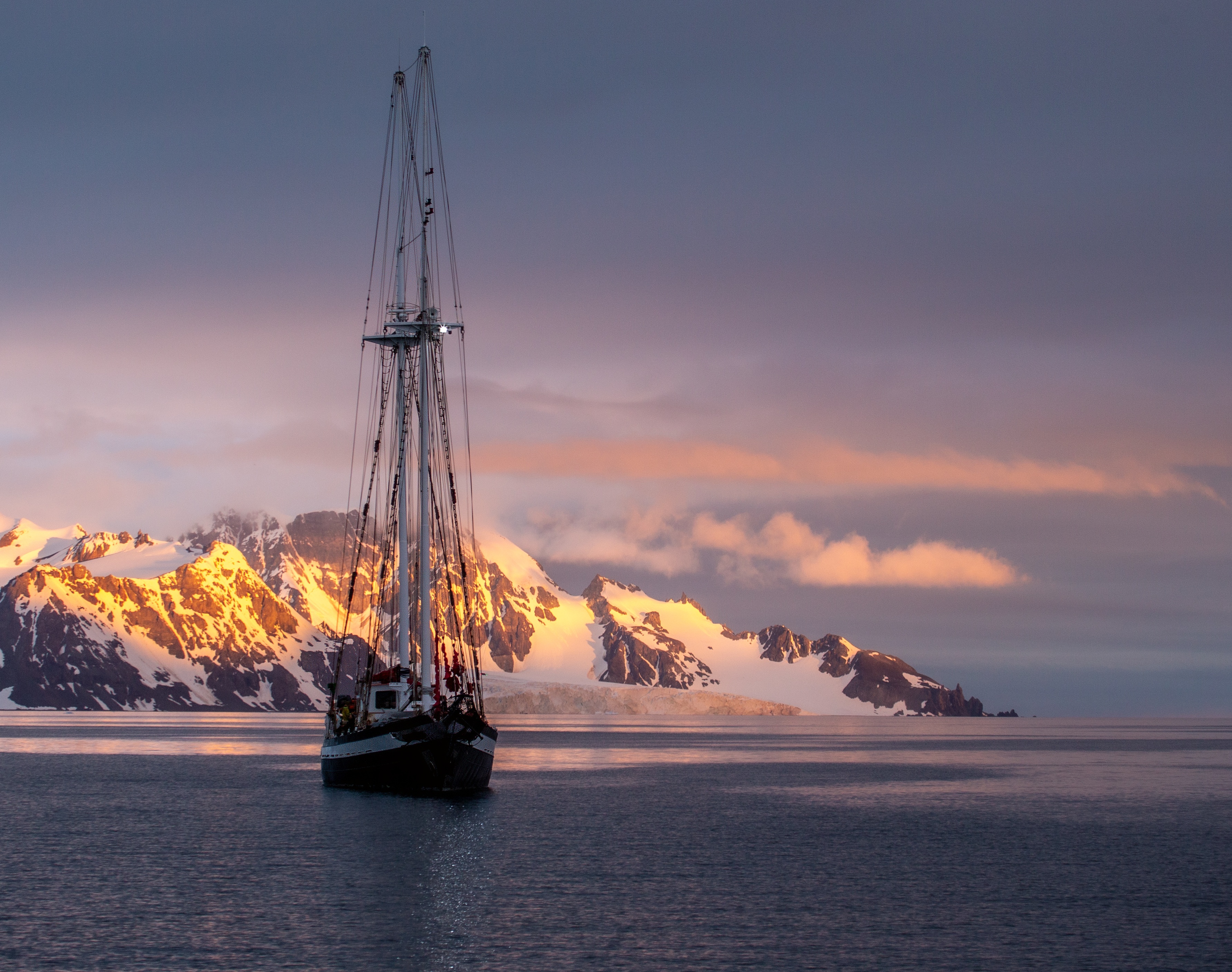 Antarctica: Прекрасное утро с коллегами!