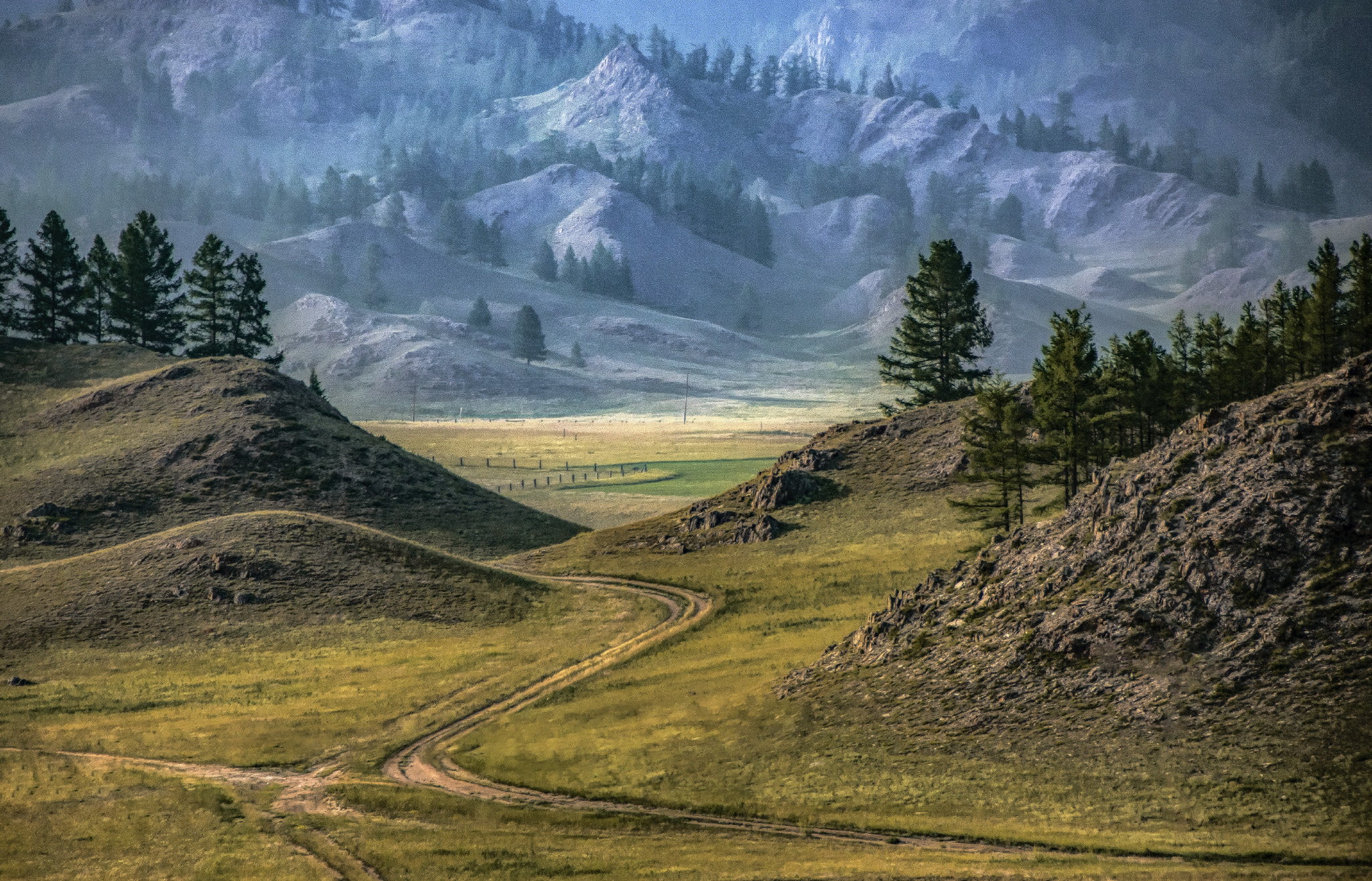 Алтайские дороги...