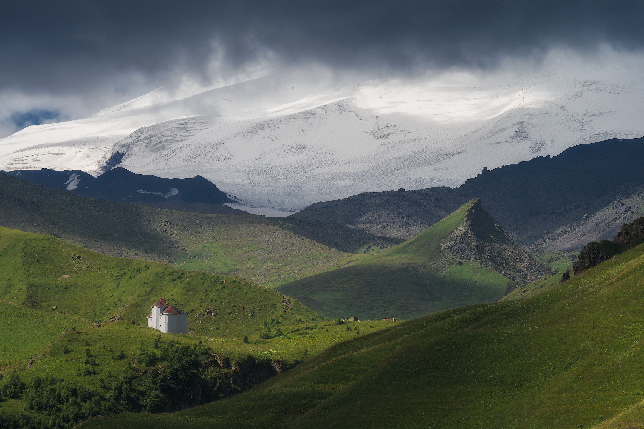 Подножие Эльбруса